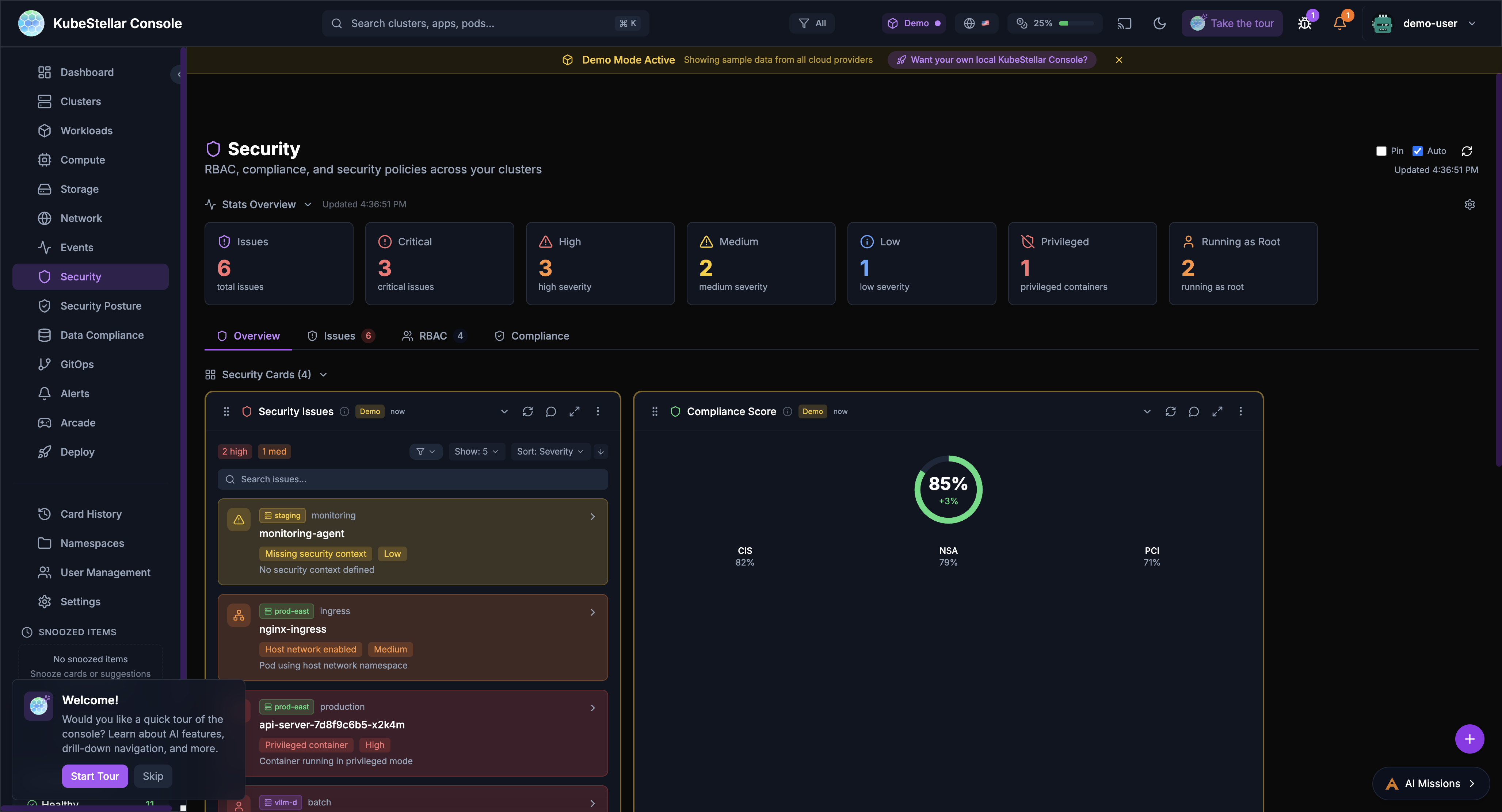 Security Dashboard